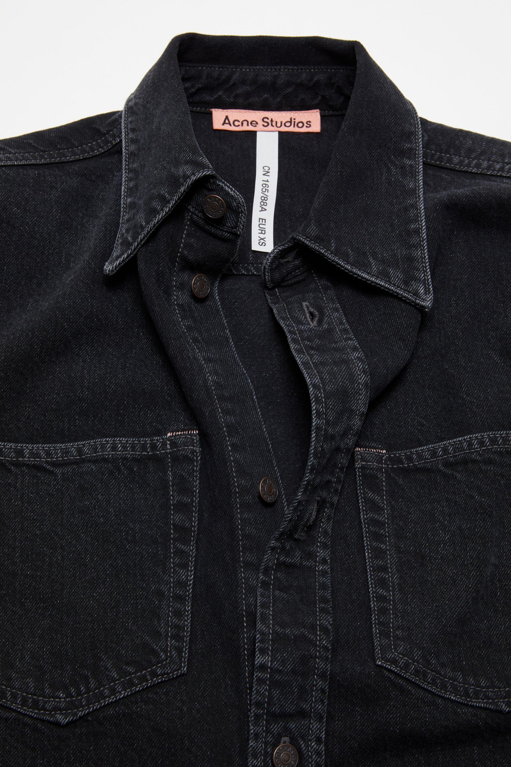 Denim button-up shirt Product Image