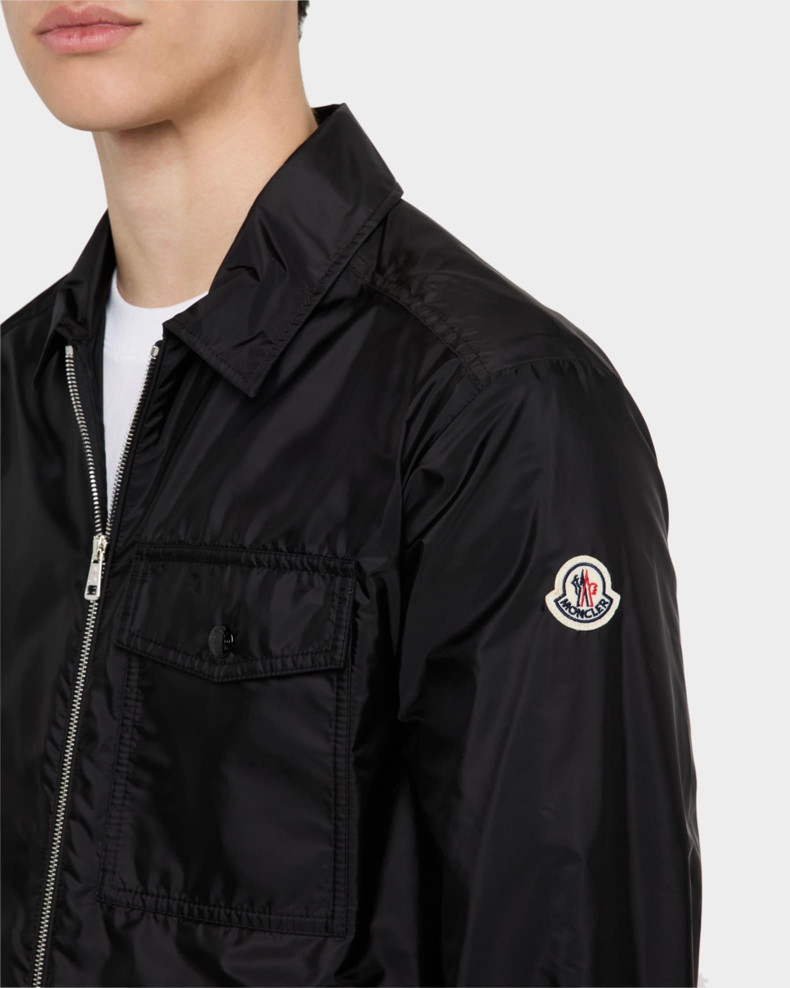 Men's Nylon Zip Overshirt Product Image