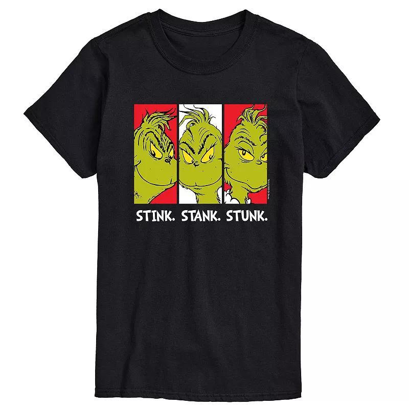 Big & Tall Stink The Stank Stunk Tee, Men's, Size: 4XL Tall, Black Product Image