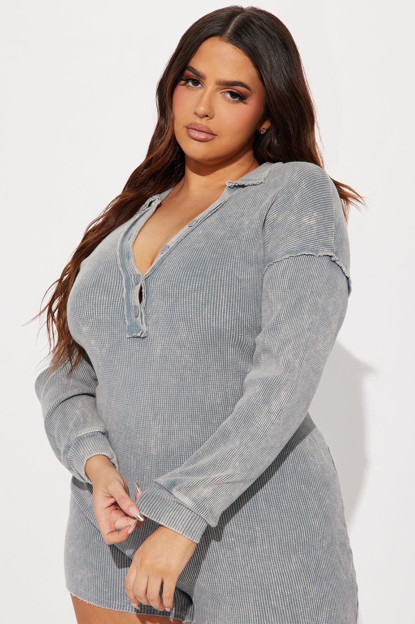 Luck Of The Draw Romper - Heather Grey Product Image