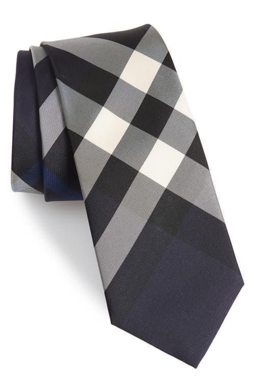 Men's Exploded Check Silk Tie Product Image