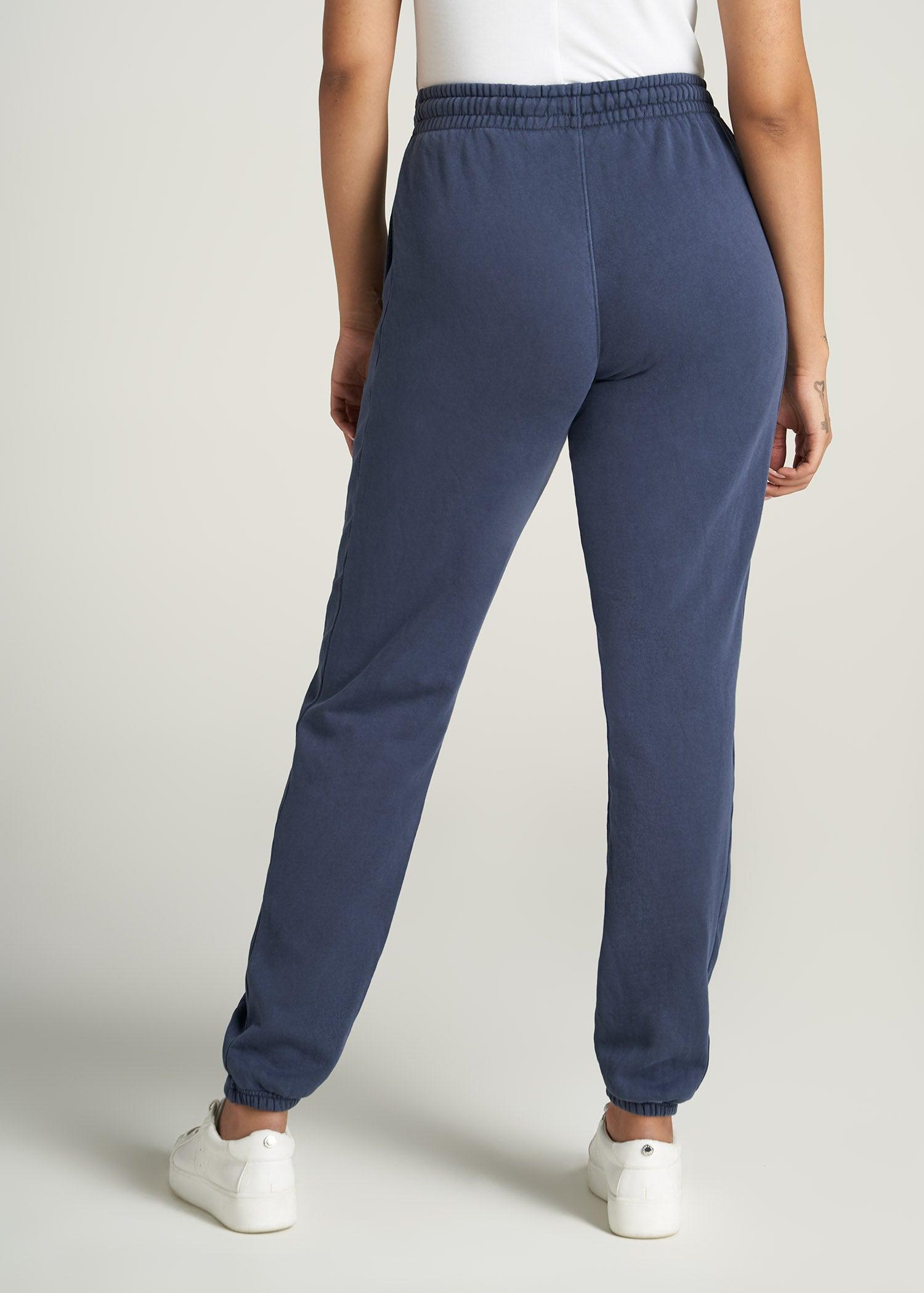 Wearever Fleece Regular Fit Sweatpants for Tall Women in Navy Female Product Image