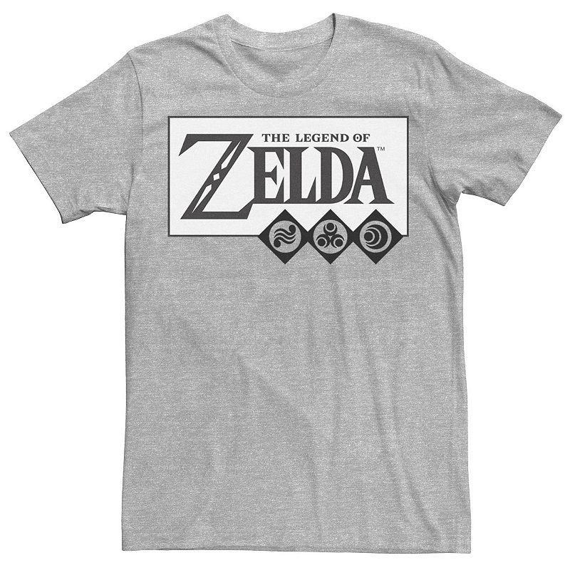 Men's The Legend Of Zelda Elements Logo Tee,  Product Image