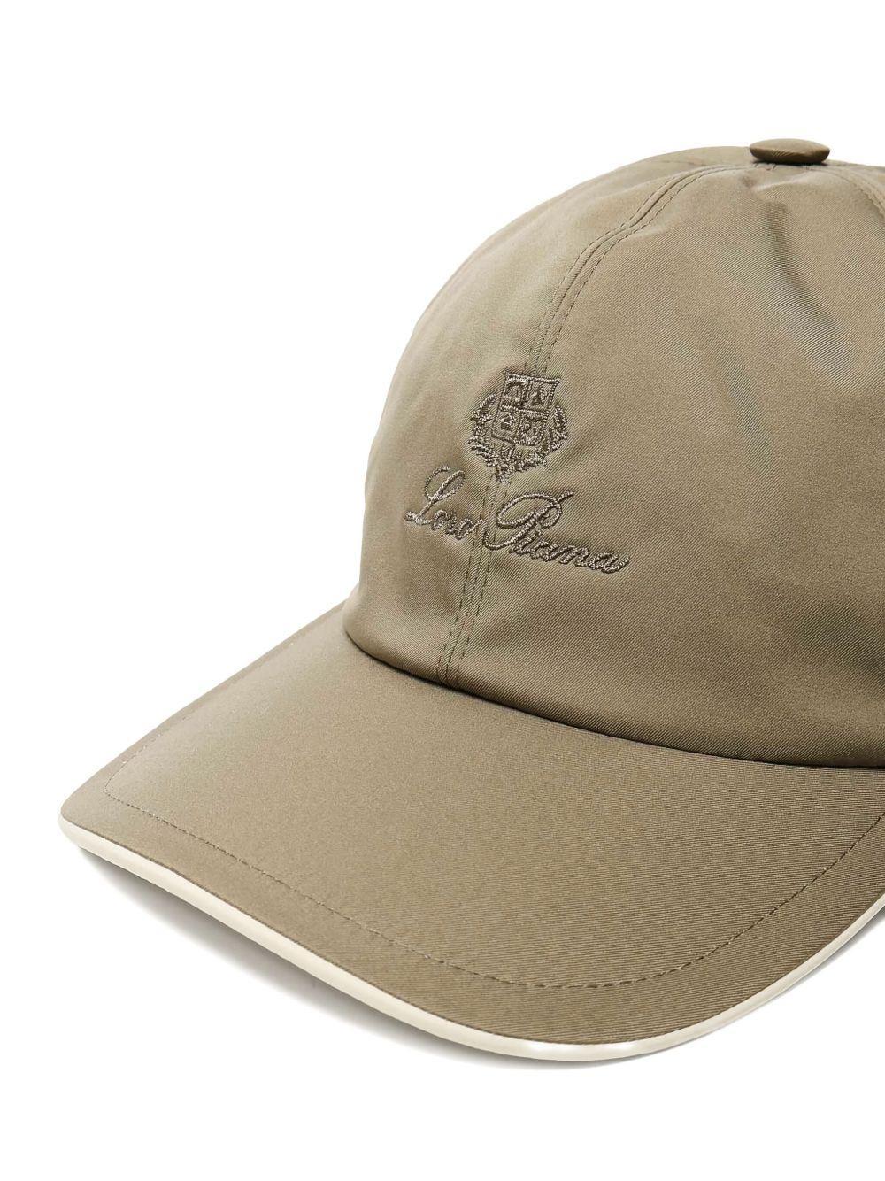 embroidered-logo baseball cap Product Image