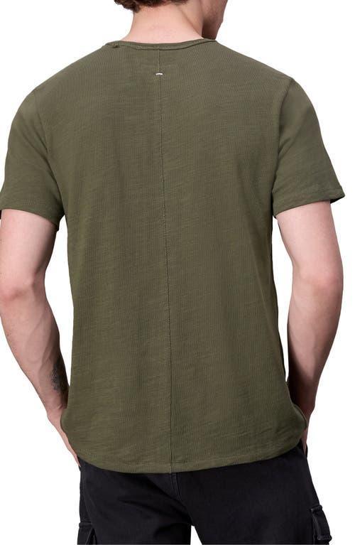 rag & bone Men's Classic Flame Slub Cotton T-Shirt in Forest Green at Nordstrom, Size Small Product Image