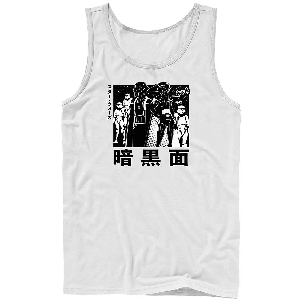 Men's Star Wars Visions Simple Anime Poster Graphic Tank,  Product Image