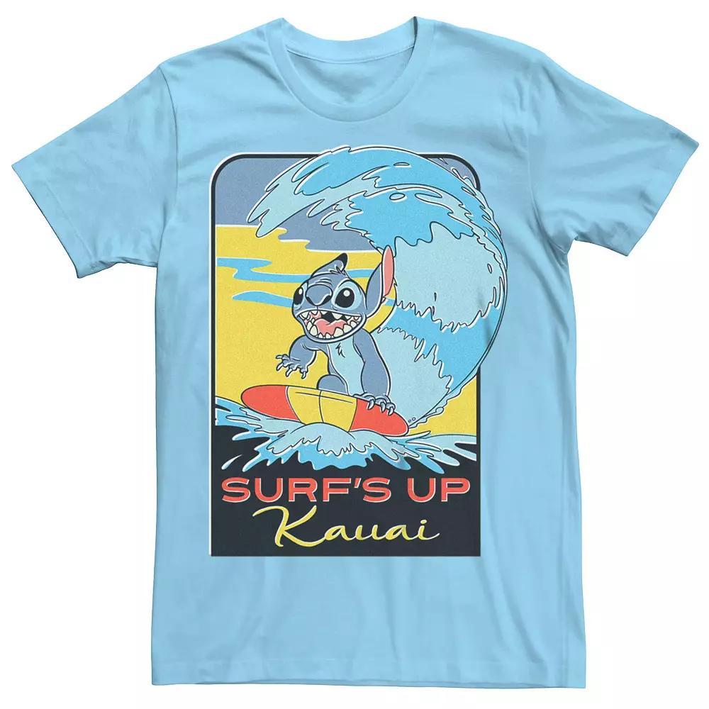 Disney's Lilo & Stitch Men's Surf's Up Kauai Tee,  Product Image