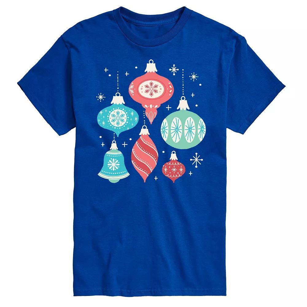 Big & Tall Retro Ornaments Graphic Tee, Men's,  Product Image