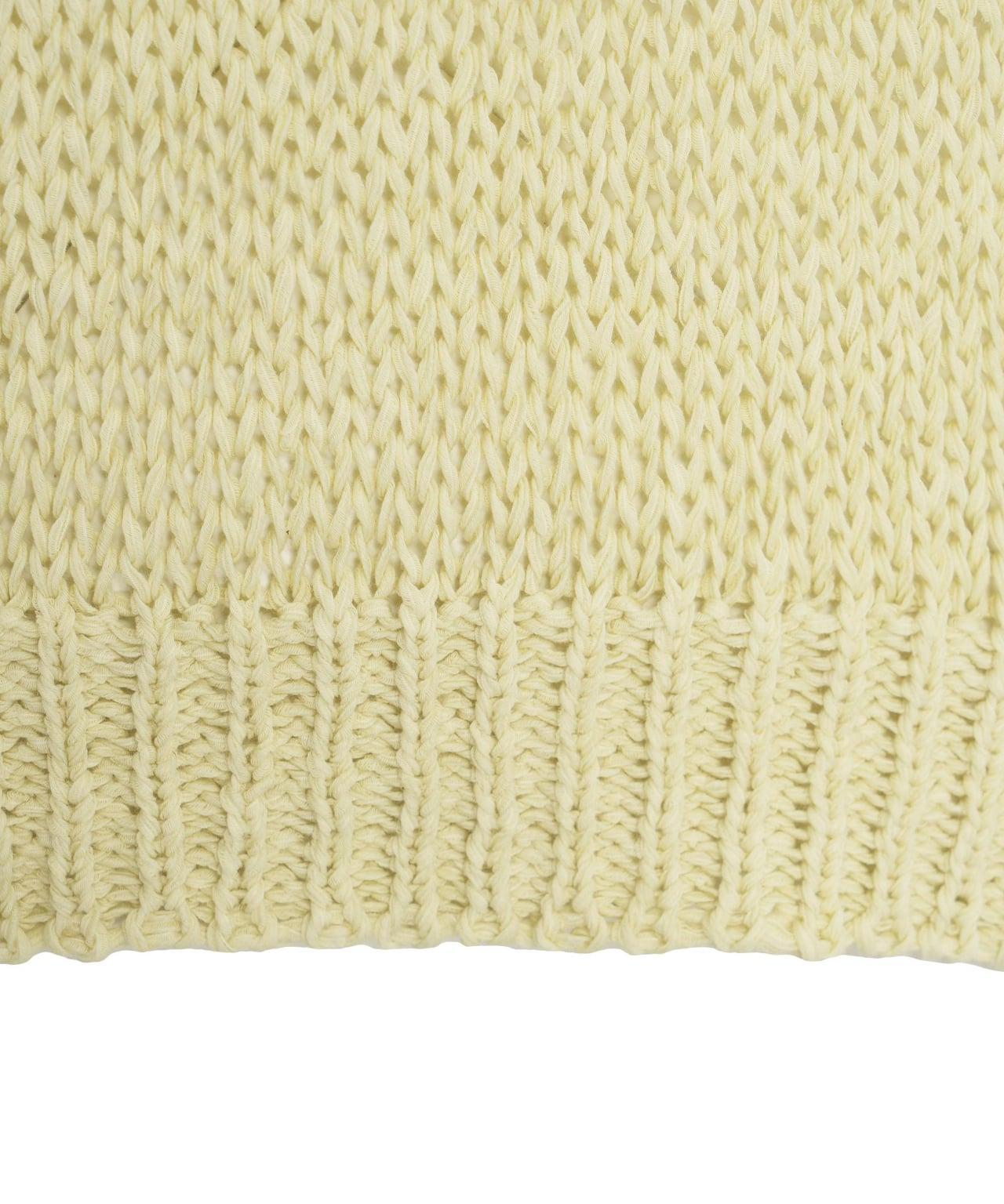 Knit sweater with V-neck Product Image