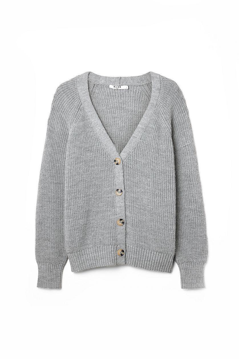 Oversized Knitted Cardigan Product Image