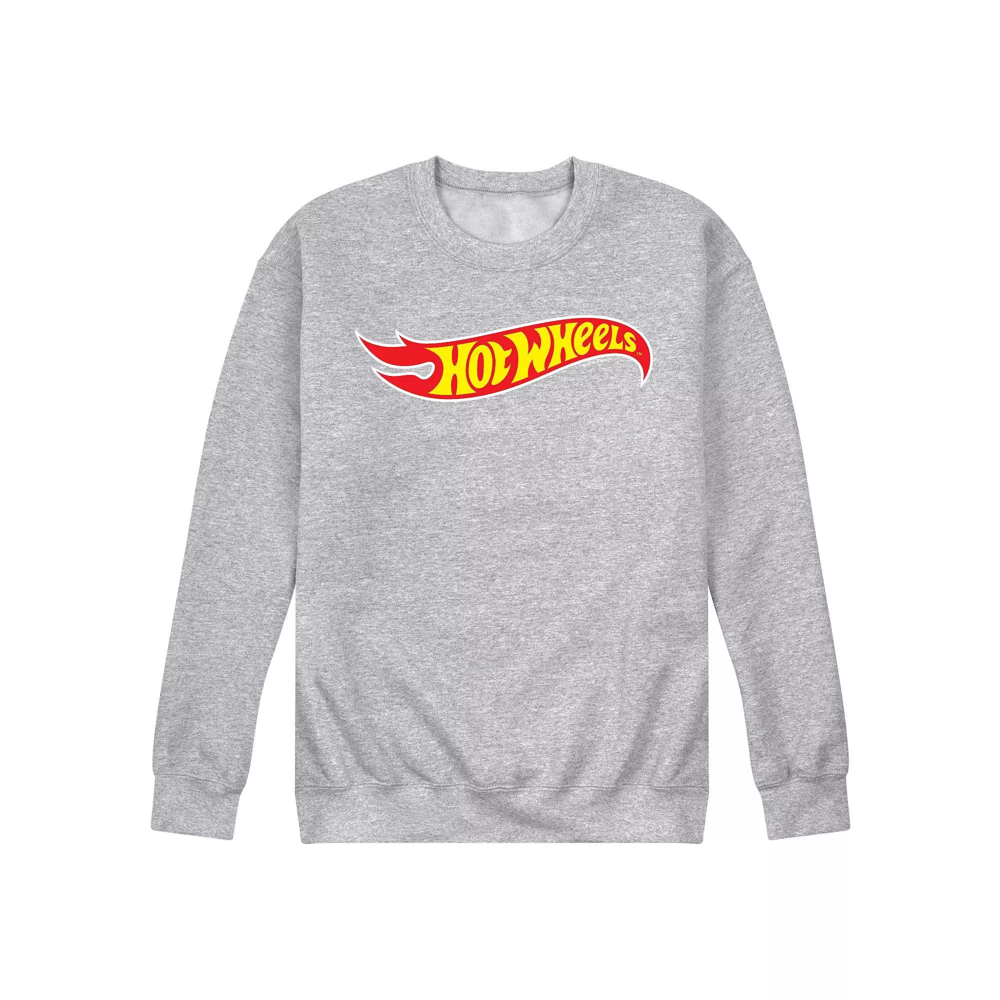 Men's Hot Wheels Logo Graphic Sweatshirt,  Product Image