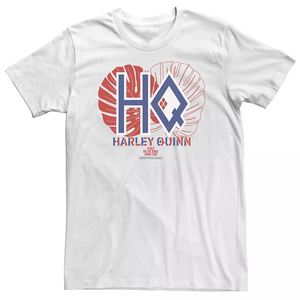 Big & Tall The Suicide Squad HQ Red & Blue Logo Tee, Men's,  Product Image