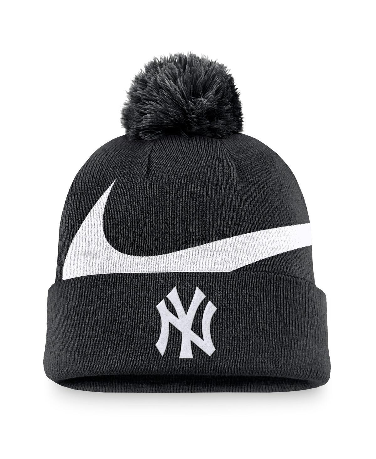 Houston Astros Peak Nike Mens MLB Cuffed Pom Beanie Product Image