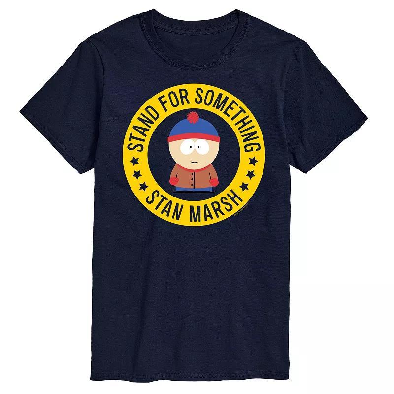 Big & Tall South Park Stan Marsh Stand For Something Graphic Tee, Mens Blue Product Image