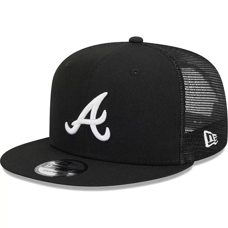 New Era Mens New Era Braves Evergreen Trucker Hat - Mens Product Image
