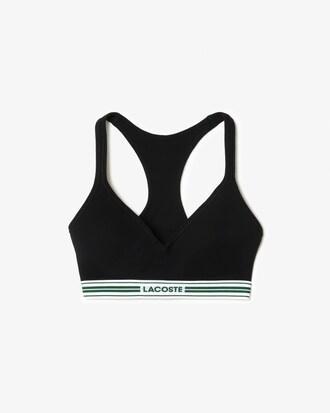 Padded Stretch Cotton Bralette Product Image