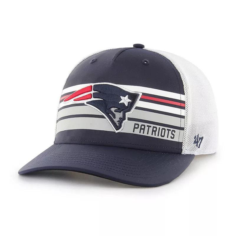 Mens 47 New England Patriots Altitude II MVP Trucker Snapback Hat, Blue Product Image