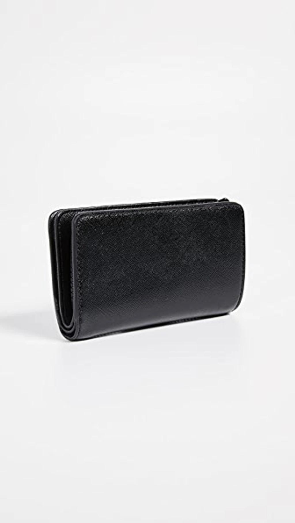 MARC JACOBS Snapshot Compact Wallet In Black Product Image