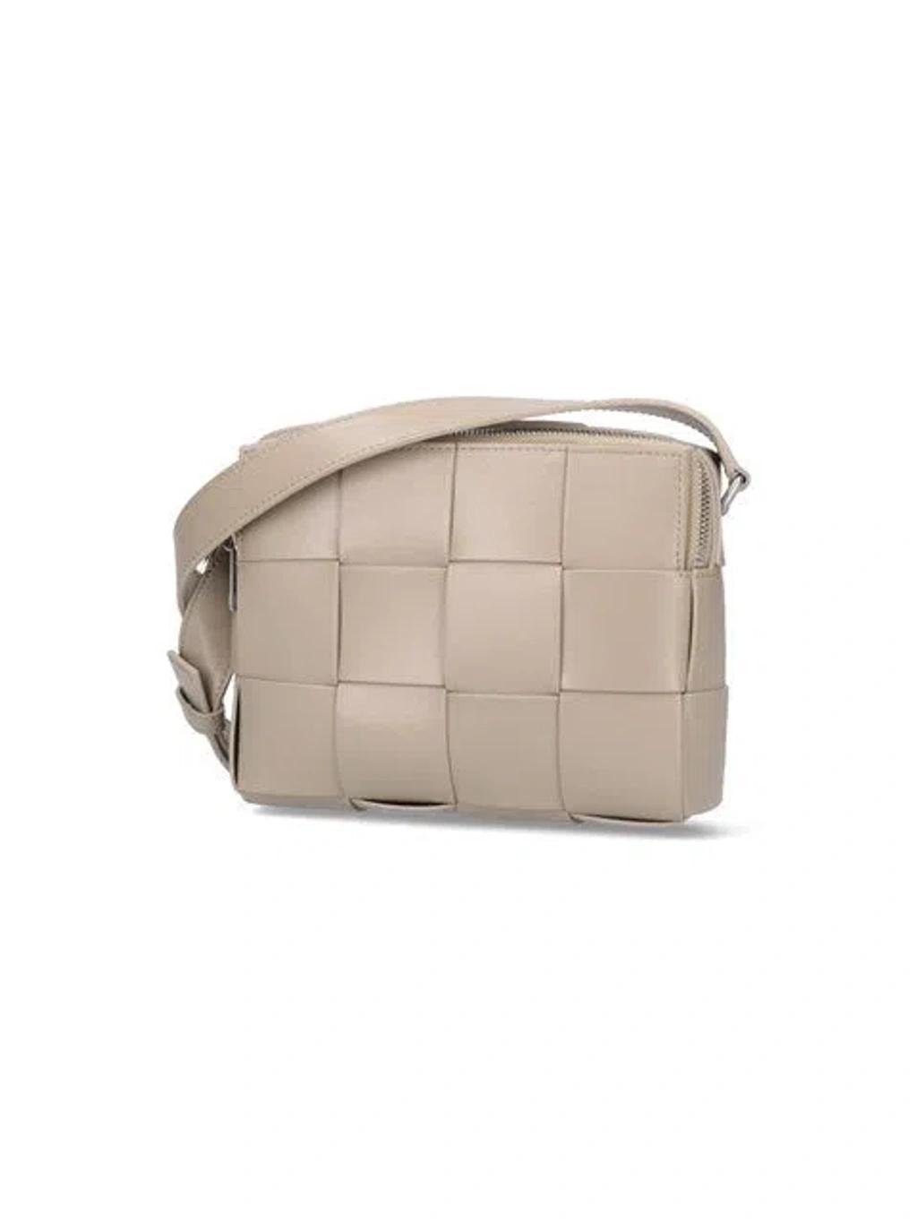 BOTTEGA VENETA Men Cassette' Shoulder Bag In Cream Product Image