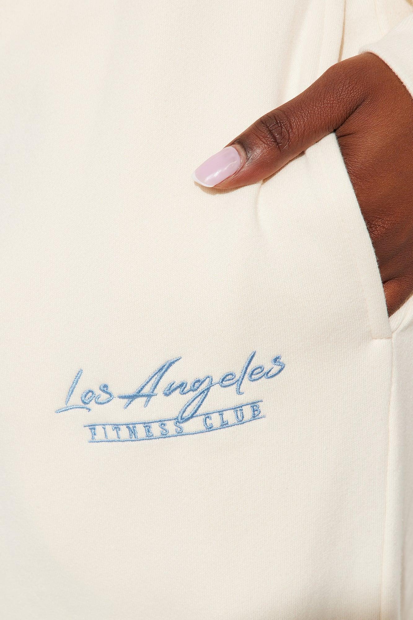 West Coast Quarter Zip Sweatshirt - Ivory Product Image