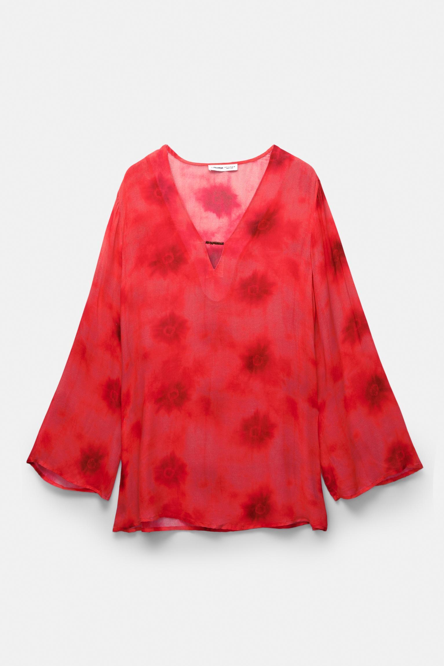 Rustic printed kaftan Product Image