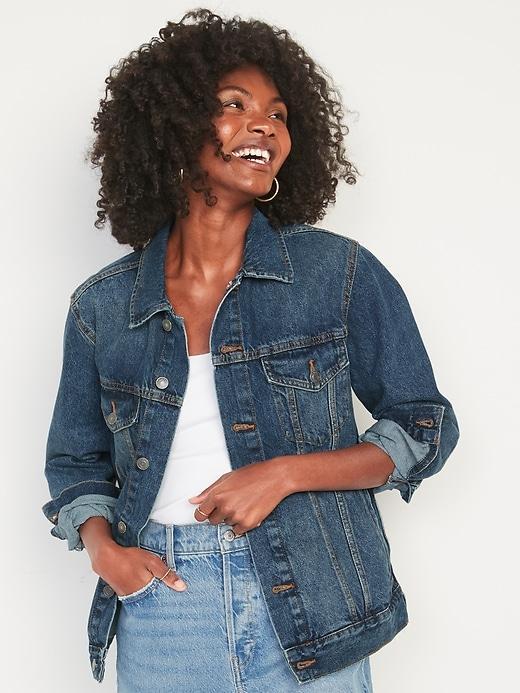 Non-Stretch Jean Jacket Product Image