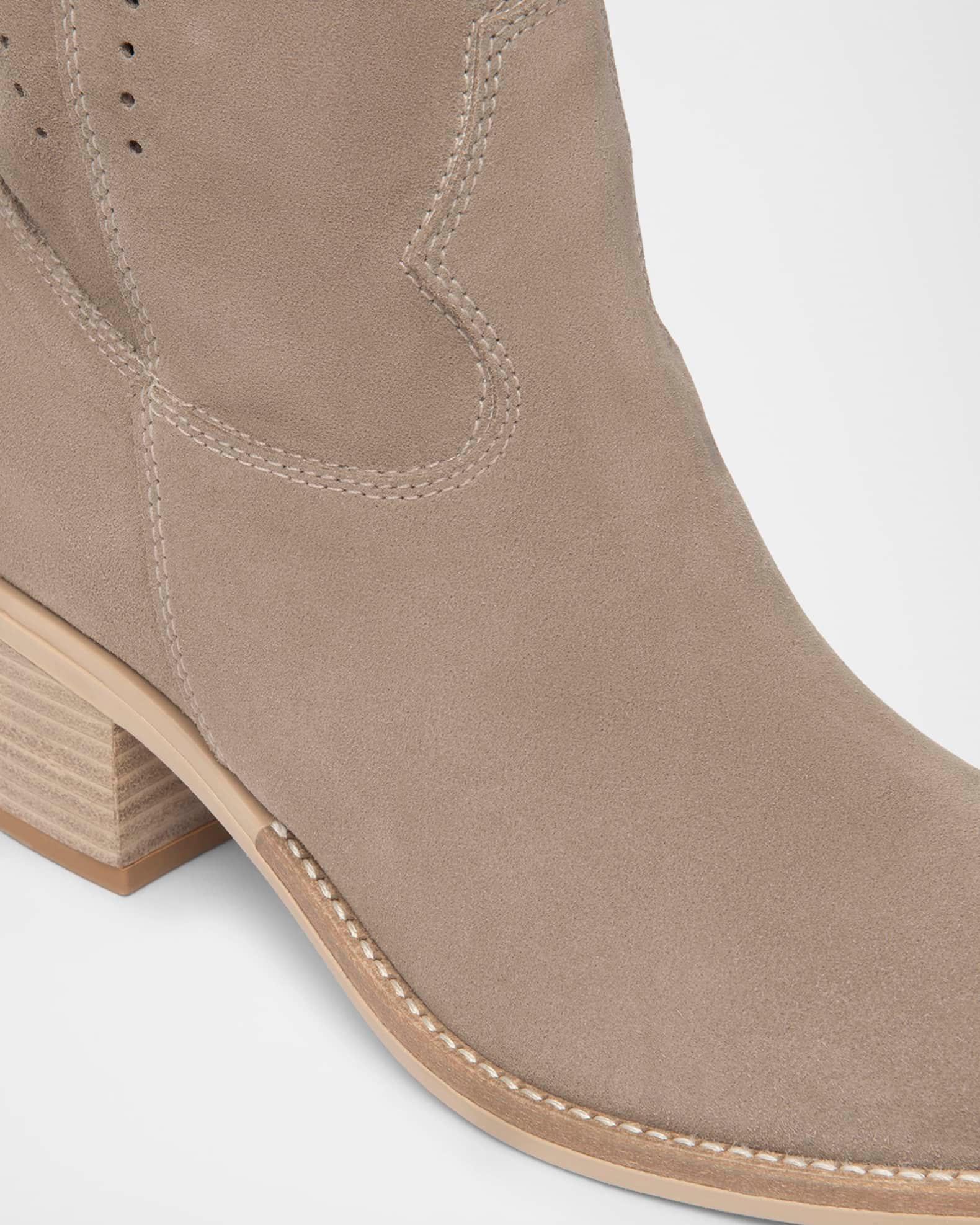 Suede Western Boots Product Image