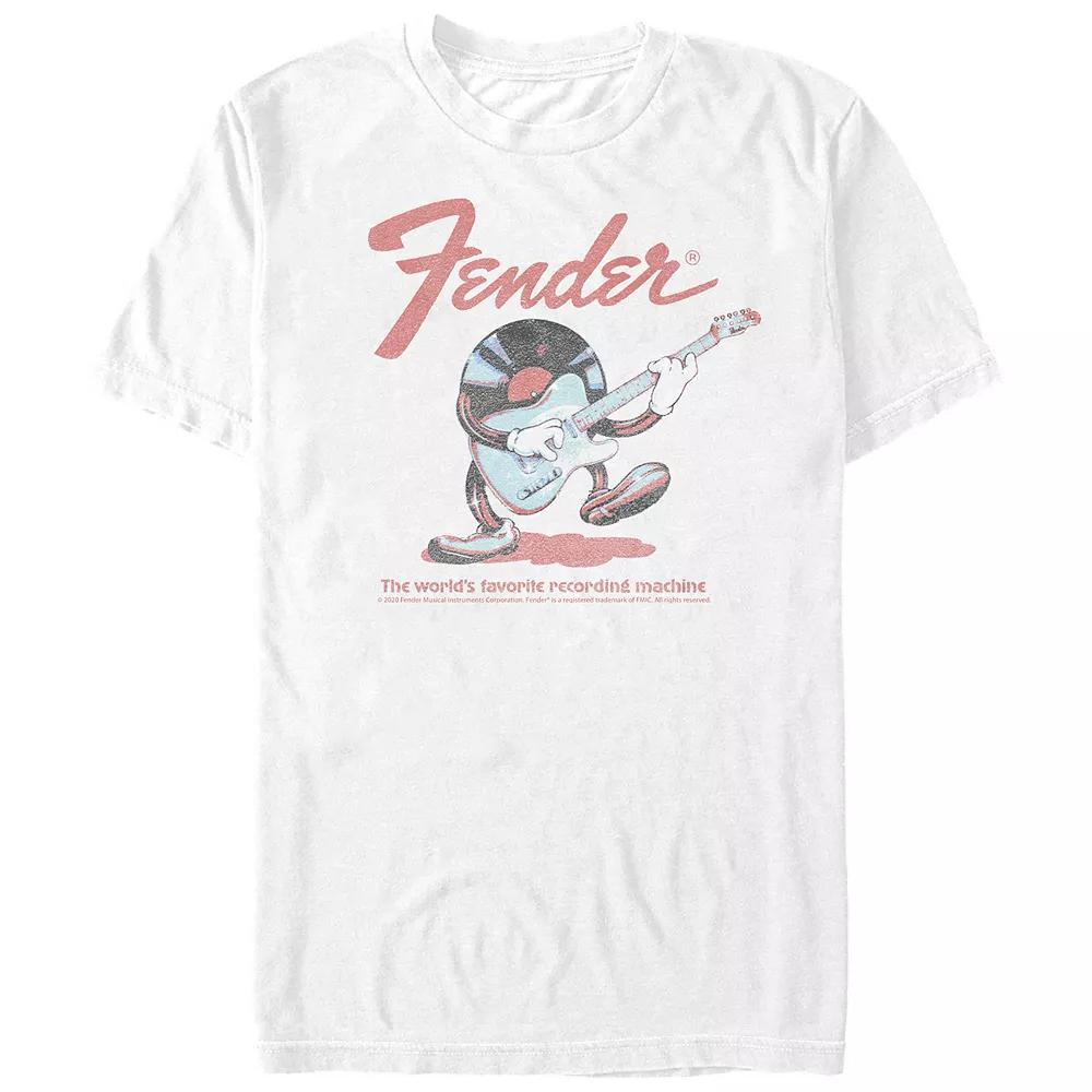 Men's Comfort Colors® Fender Record Playing Guitar Graphic Tee,  Product Image