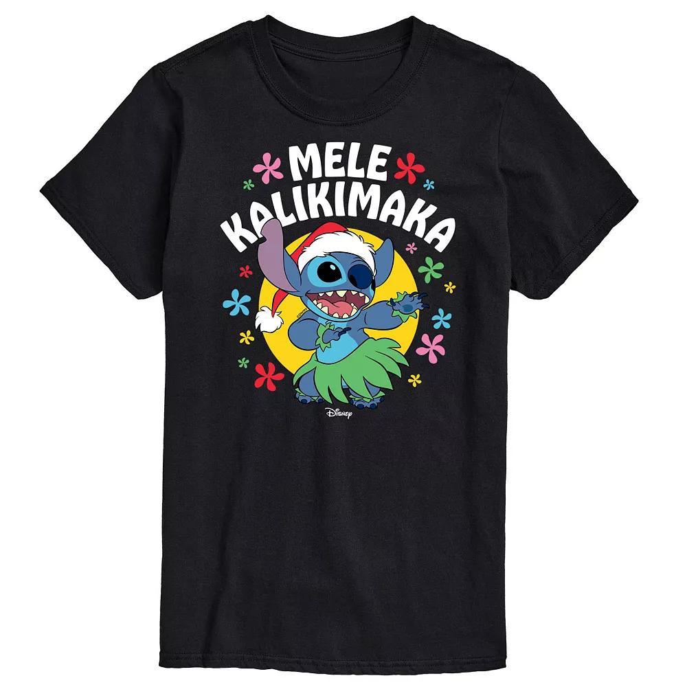 Disney's Lilo & Stitch Big & Tall Mele Kalikimaka Graphic Tee, Men's,  Product Image