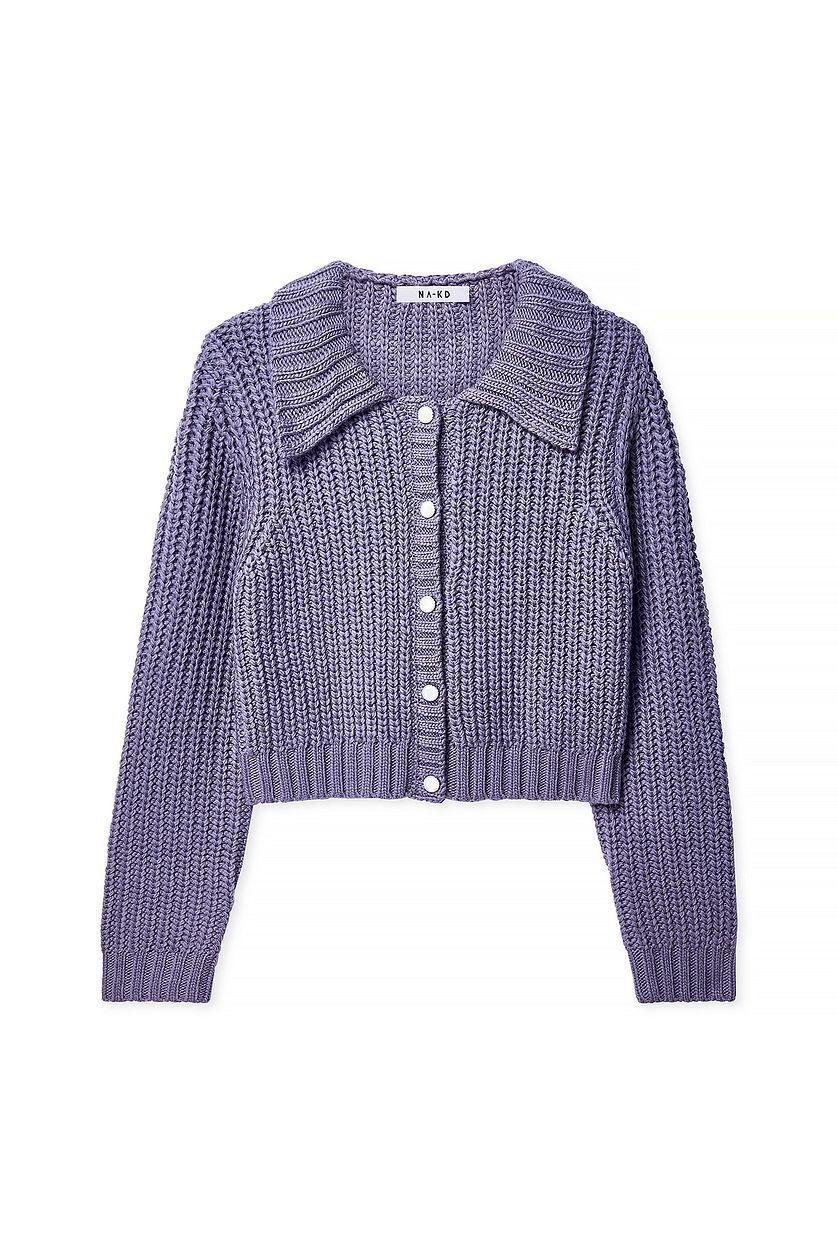 Knitted Cardigan Offwhite Product Image