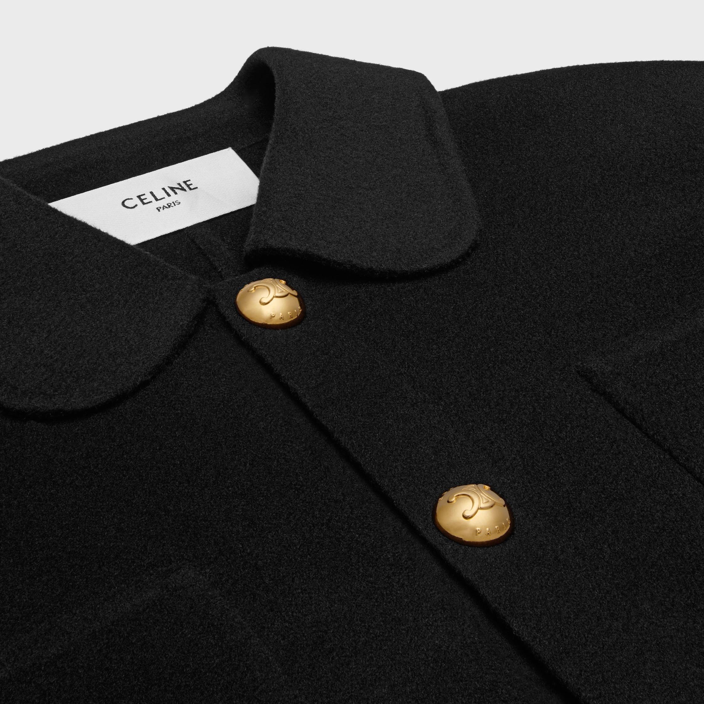 cardigan jacket in double faced cashmere Product Image