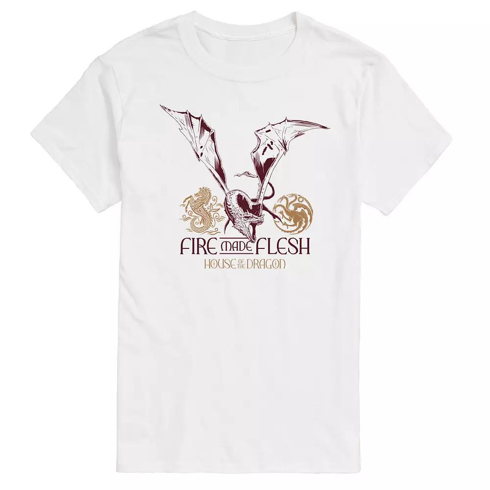 Men's House Of The Dragon Fire Made Flesh Graphic Tee,  Product Image