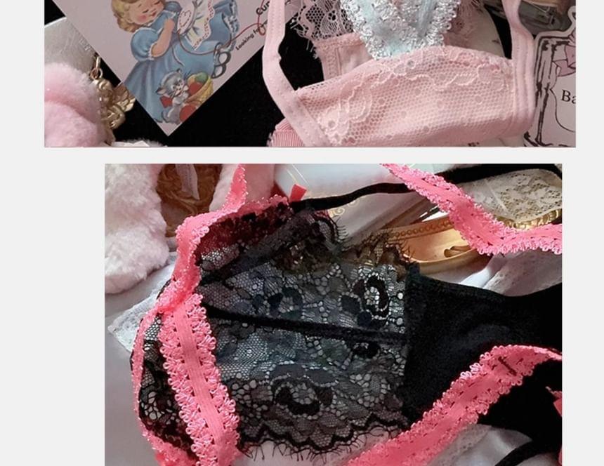 Lace Trim Panties Product Image