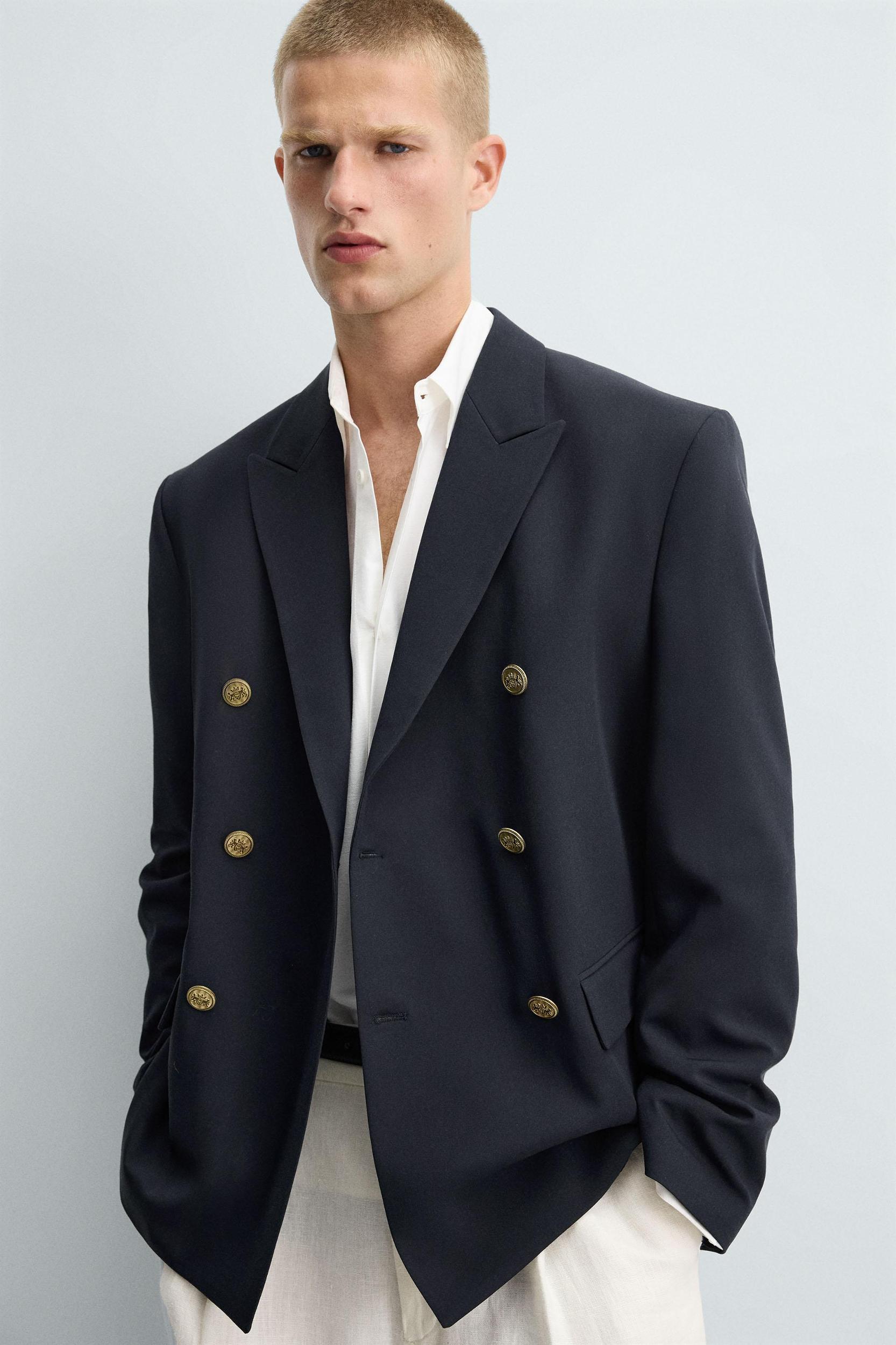 DOUBLE BREASTED BLAZER Product Image
