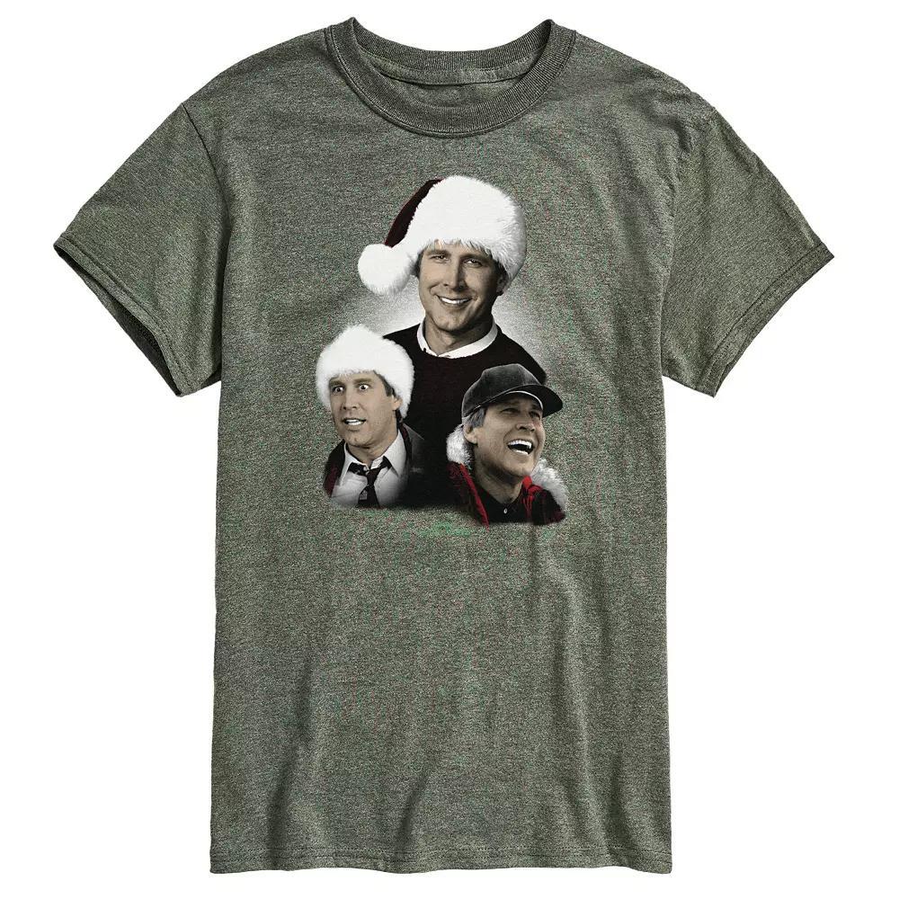 Men's National Lampoon's Christmas Vacation Holiday Card Graphic Tee, Size: Medium, Green Product Image