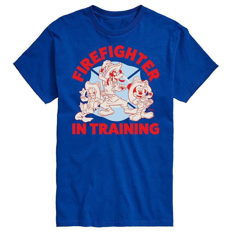 Disneys Mickey Mouse & Friends Mens Firefighter In Training Graphic Tee Product Image