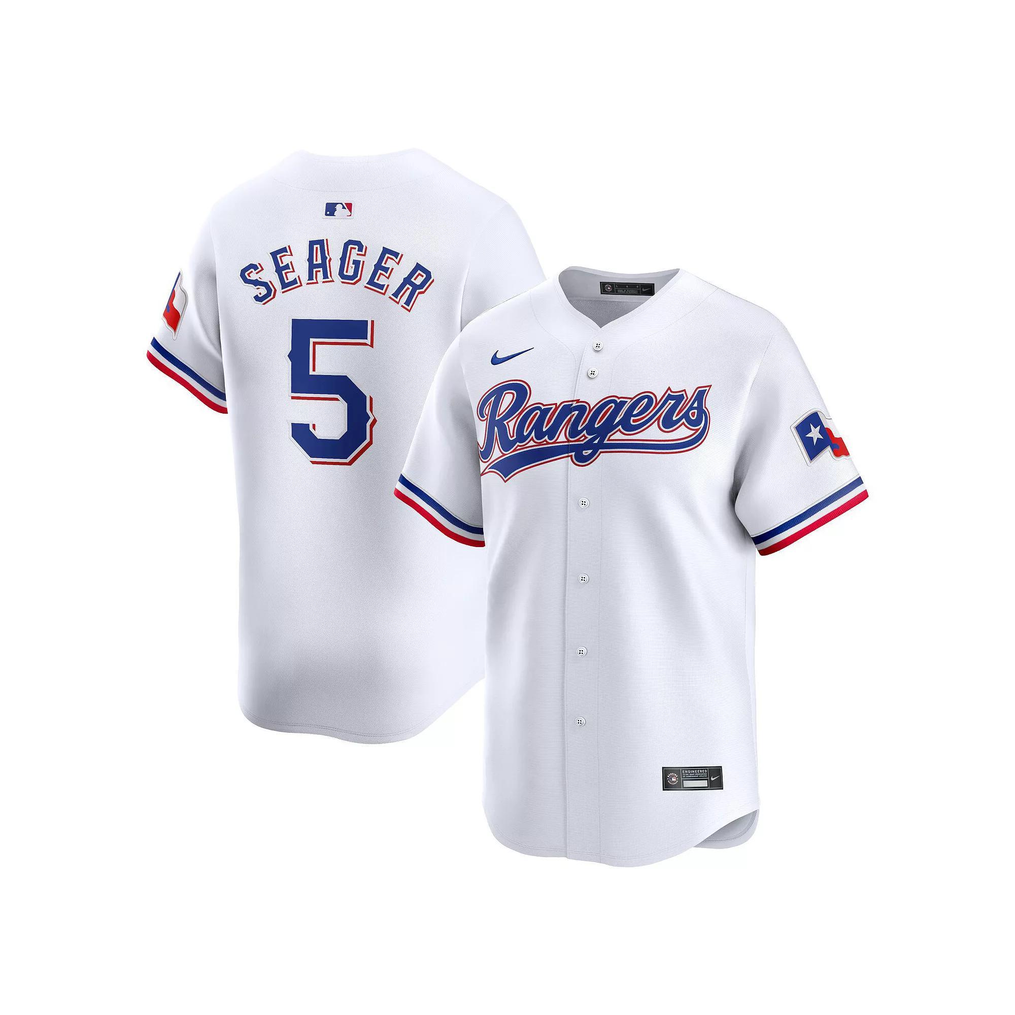 Men's Nike Corey Seager White Texas Rangers Home Limited Player Jersey,  Product Image