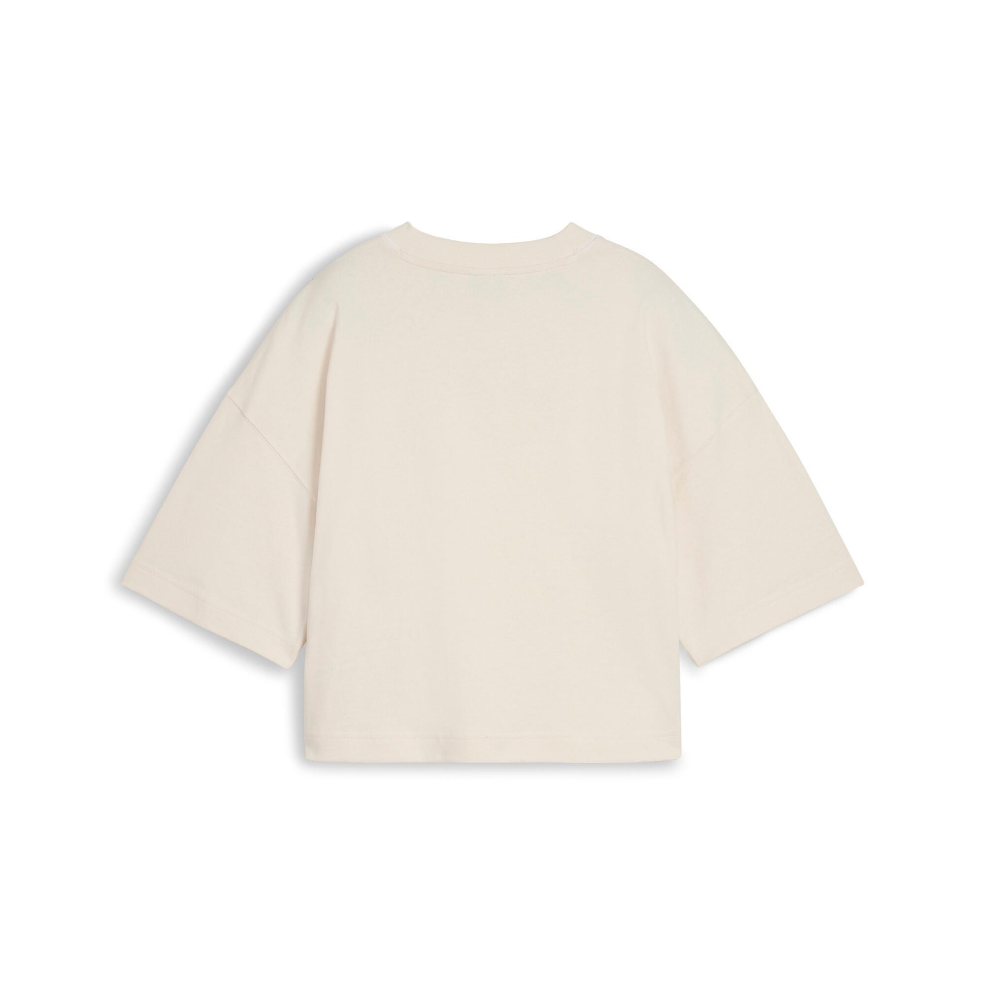 PUMA Premium Essentials Women's Oversized Graphic T-Shirt Product Image