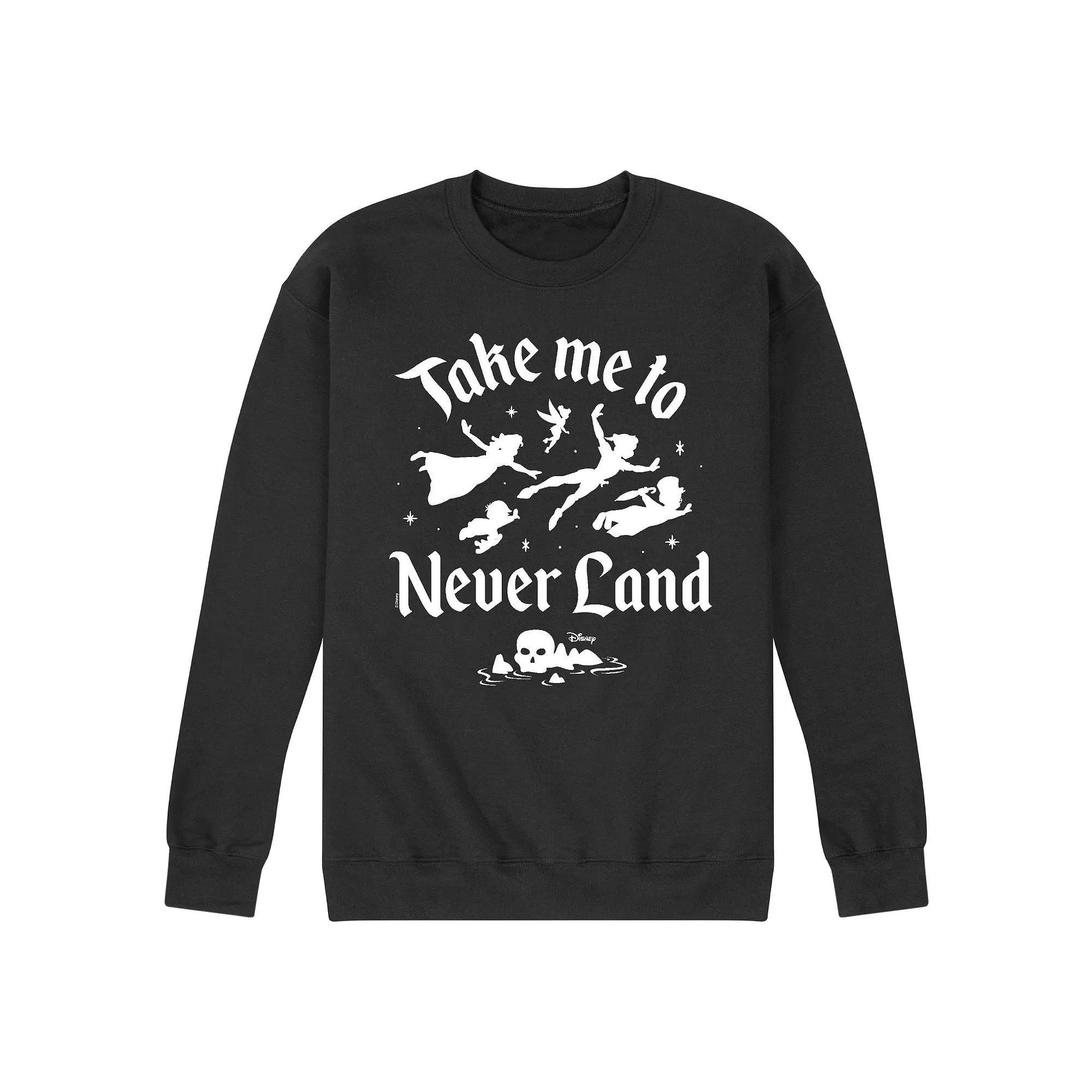 Disney's Peter Pan Men's Never Land Fleece Sweatshirt,  Product Image