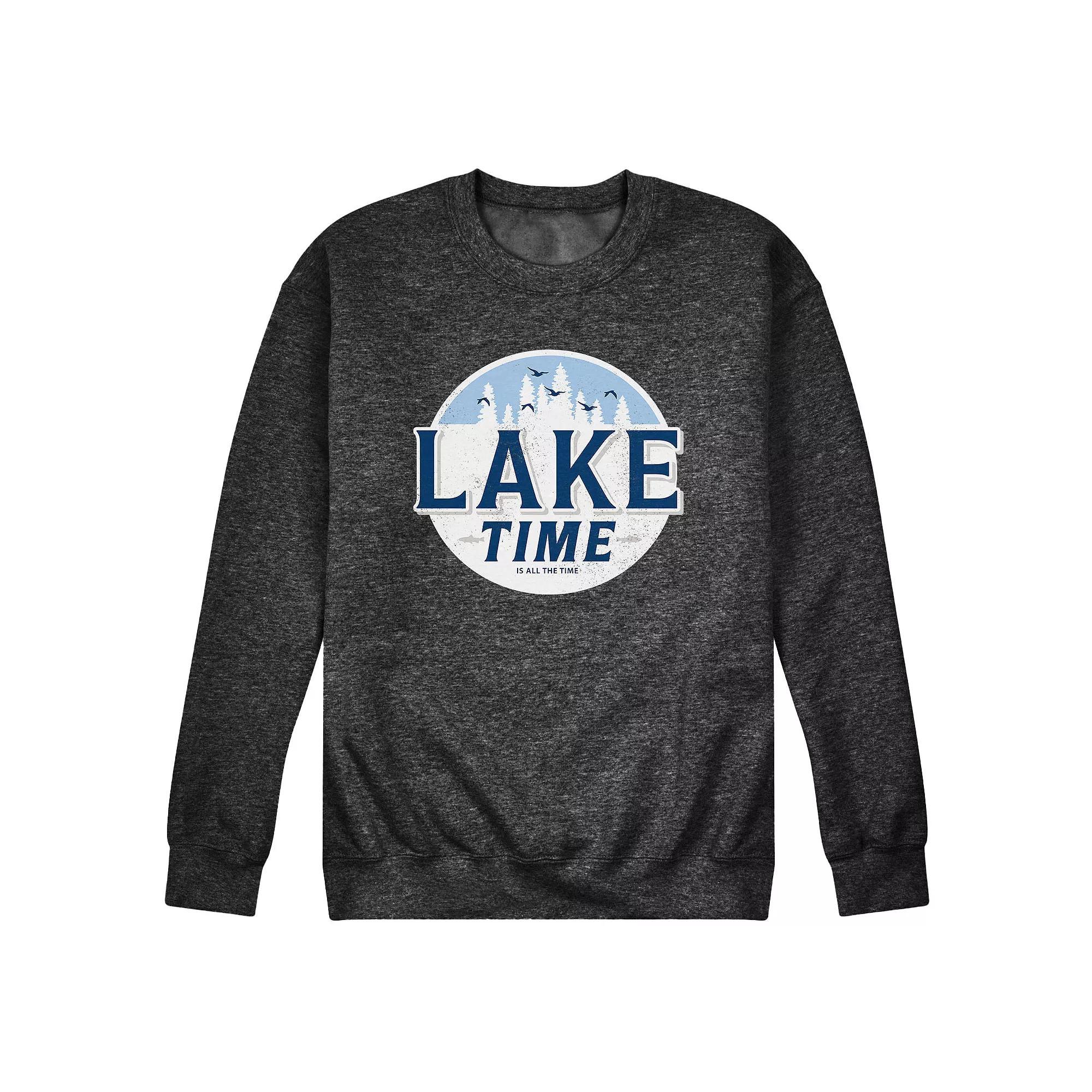 Men's Lake Time Graphic Fleece,  Product Image