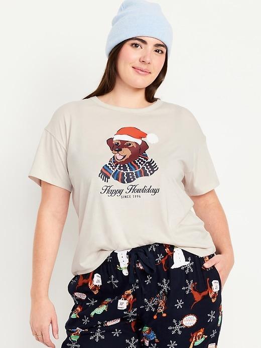 Matching Holiday-Graphic T-Shirt for Women Product Image