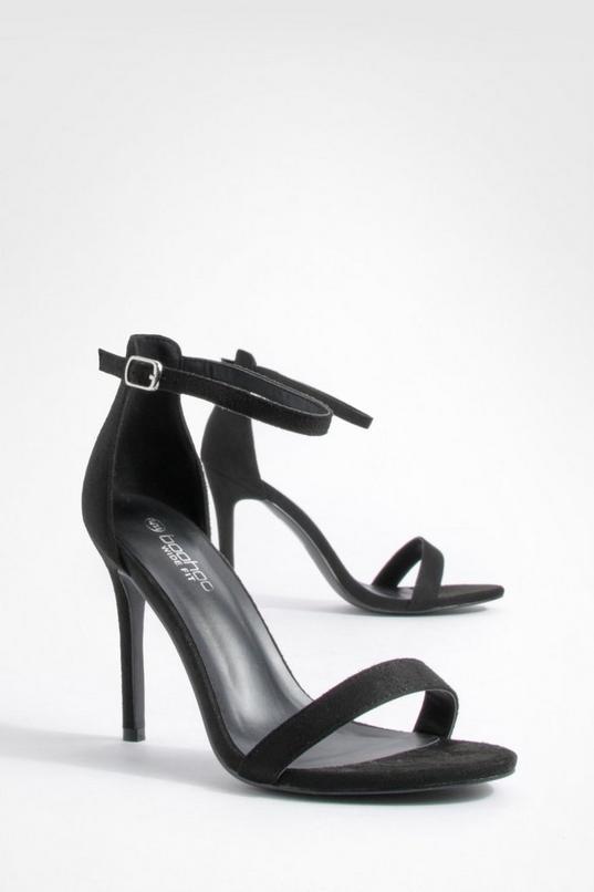 Wide Fit Barely There Basic Heels   Product Image