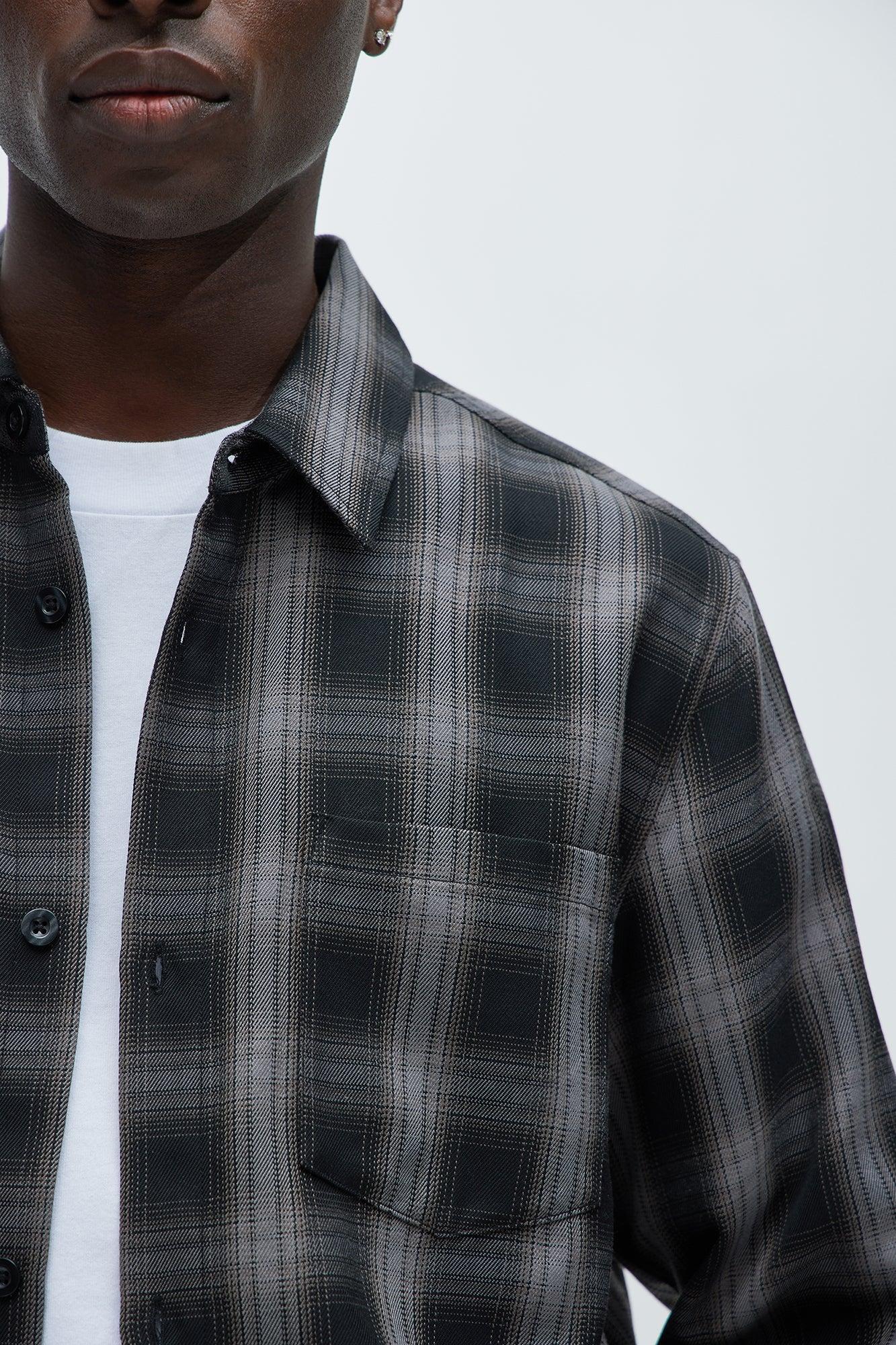 Boyle Plaid Shirt - Black/combo Male Product Image