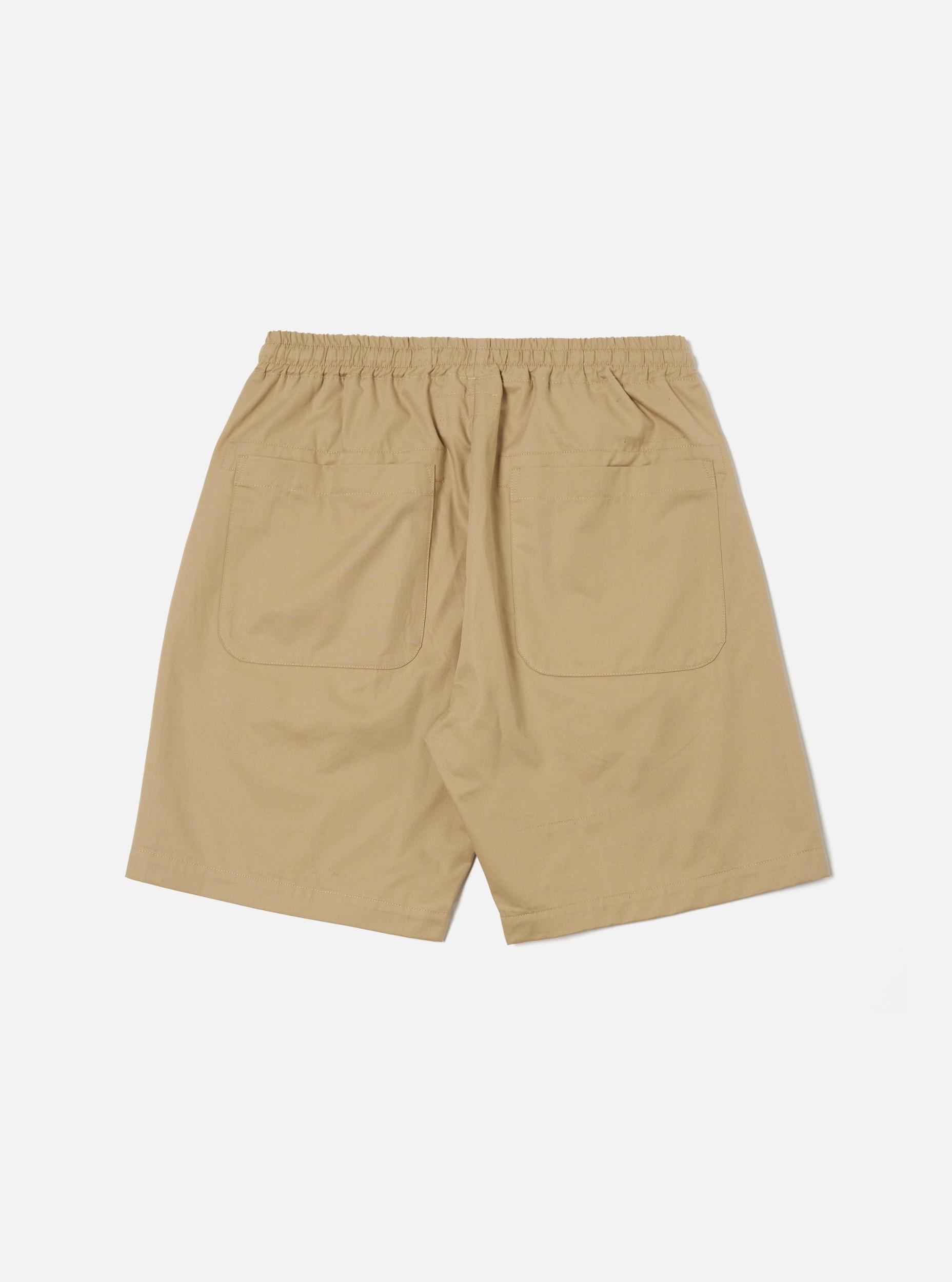 Universal Works Simple Short in Sand Military Cotton Product Image