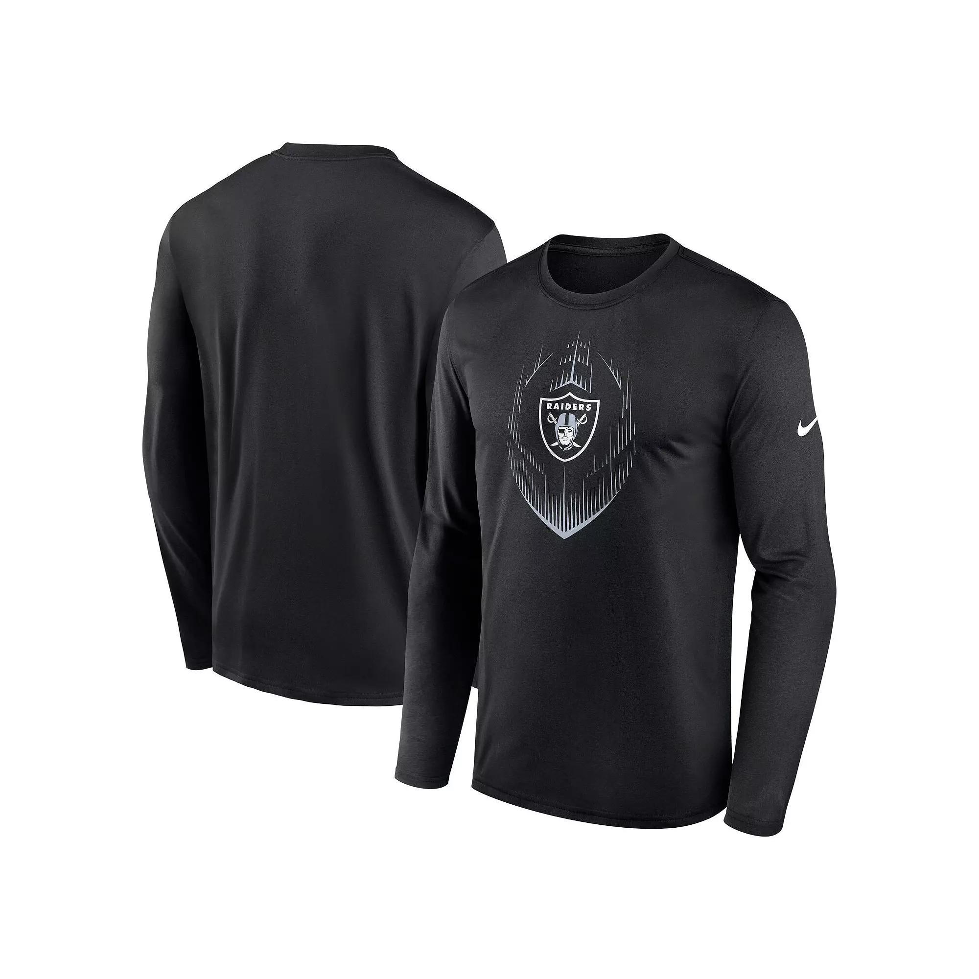 Men's Nike Green New York Jets Legend Icon Long Sleeve T-Shirt,  Product Image