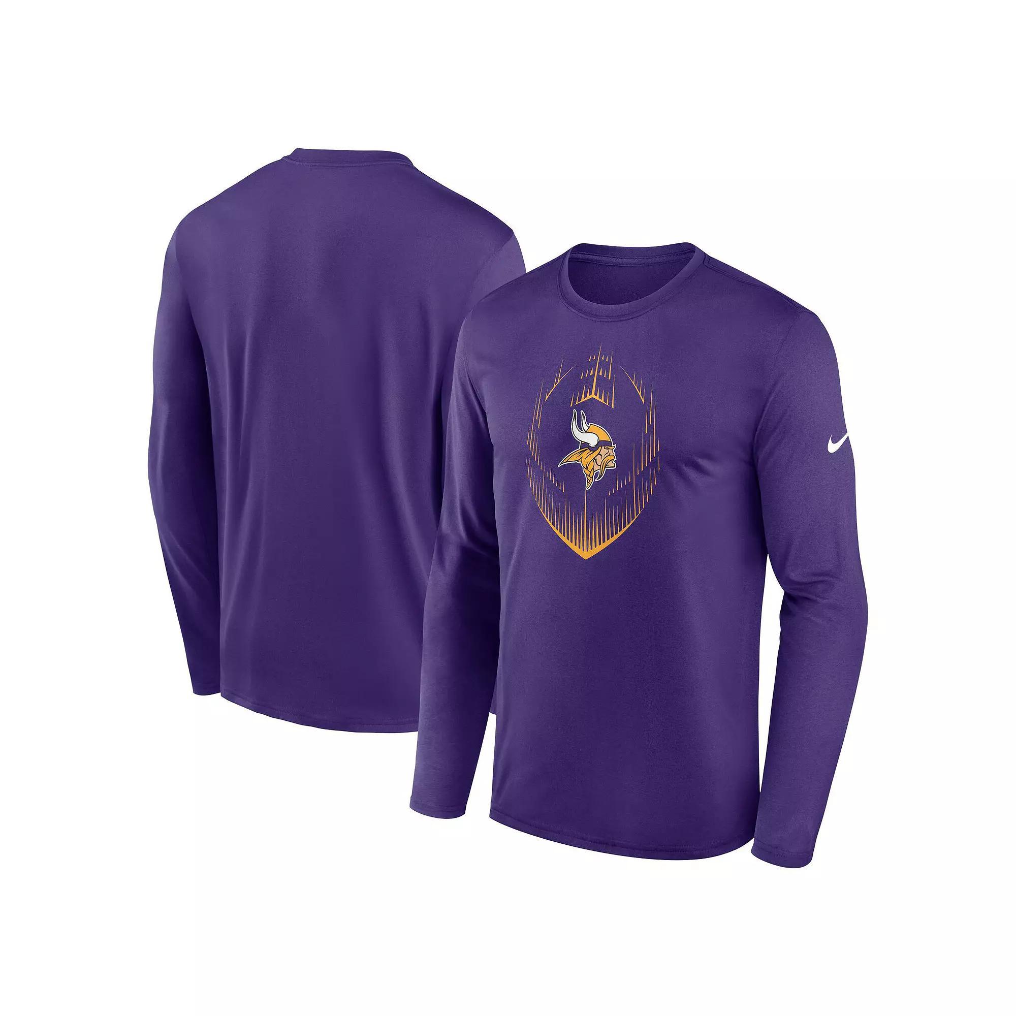 Men's Nike Aqua Miami Dolphins Legend Icon Long Sleeve T-Shirt, Size: 4XL, Turquoise A Product Image