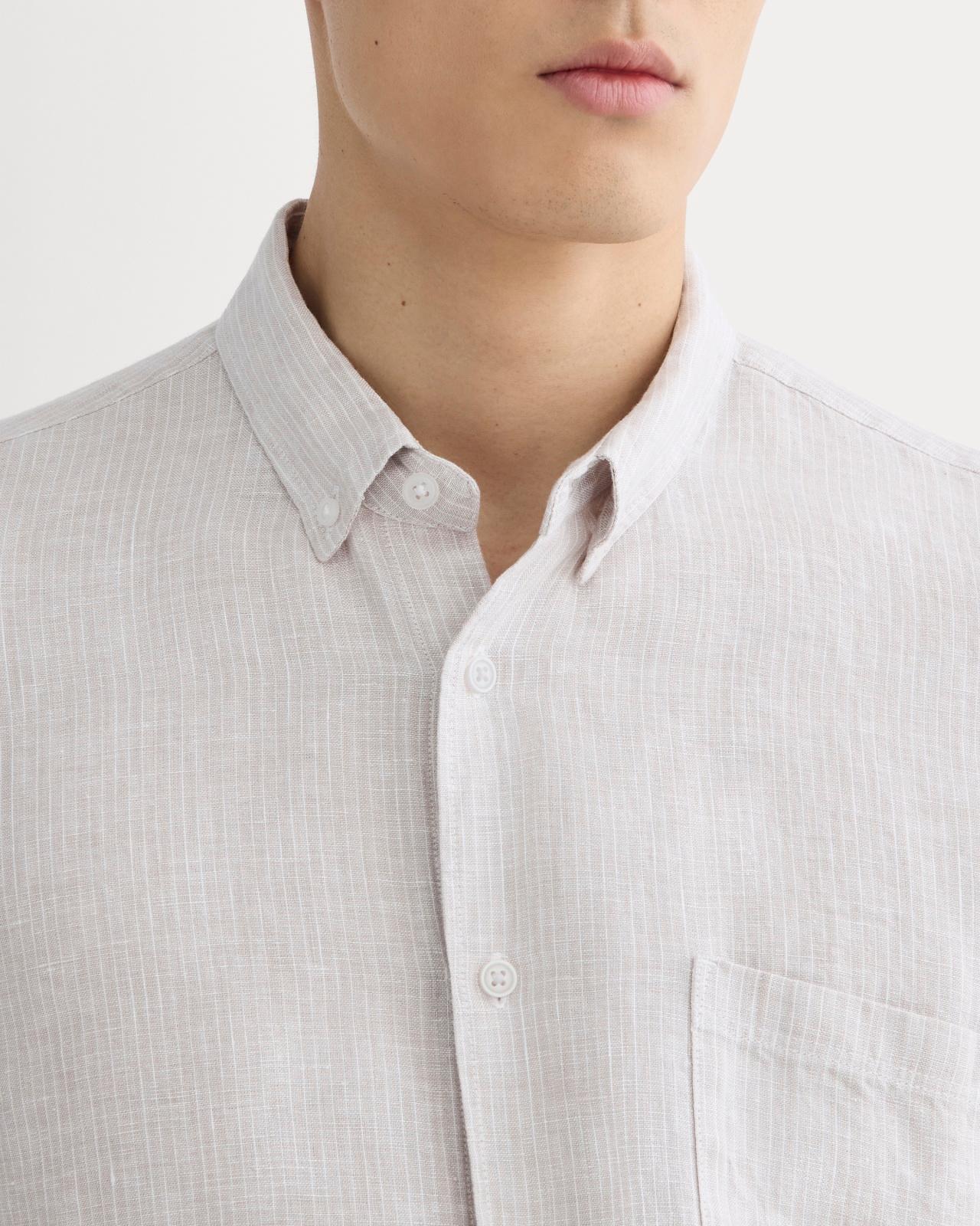 Mens Classic Short-Sleeve Shirt in Linen by Everlane Product Image