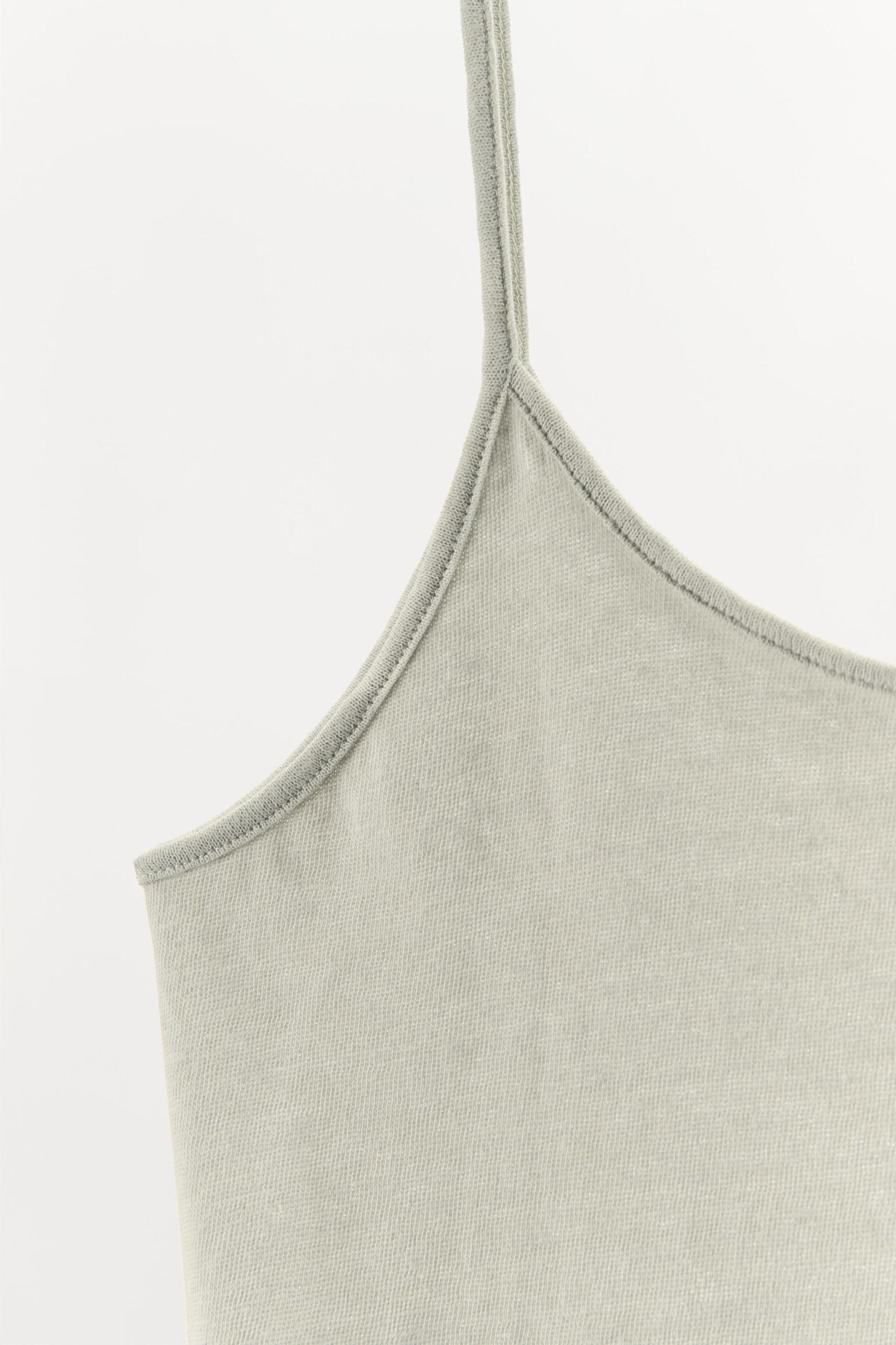 LINEN BLEND TANK TOP Product Image