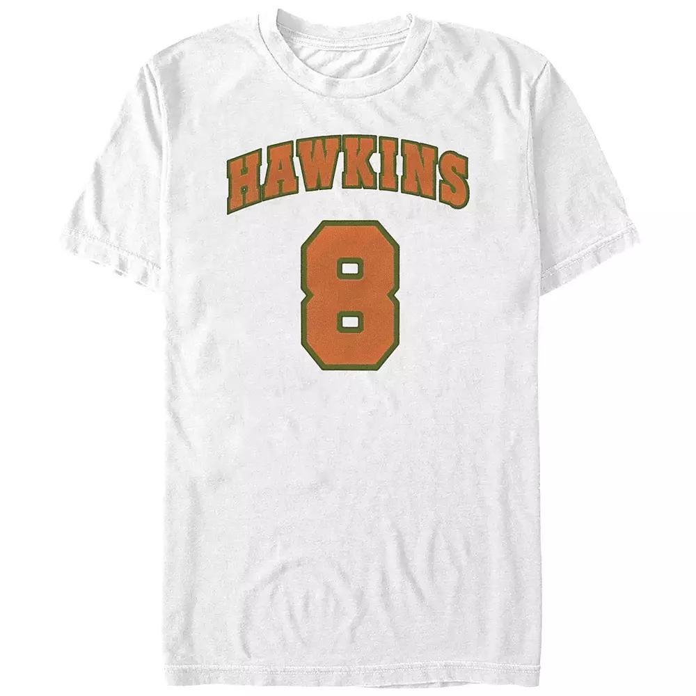 Big & Tall Stranger Things Hawkins 8 Graphic Tee, Men's,  Product Image