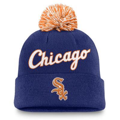 Chicago White Sox Peak Nike Mens MLB Cuffed Pom Beanie Product Image